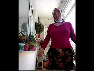 nenek Turki di film over amatur