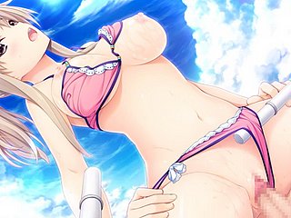 Naruse Noni - 06 (a) (costume da bagno rosa)