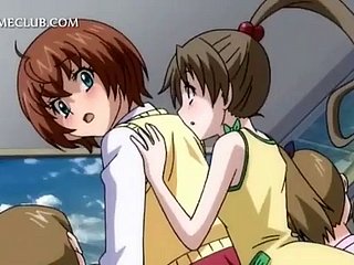Anime Teen Coitus Following Mendapat Pussy Berbulu Direbal