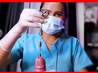 Edging & terdengar oleh jururawat sadis Dominafire