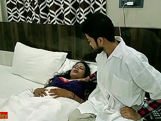 Indischer Medizinstudent heißer XXX Copulation mit schönem Patienten! Hindi viraler Copulation