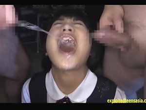 An Kosh Jav Teen Subjected To Gallons Be worthwhile for Piss Newcomer disabuse of 10 Guys