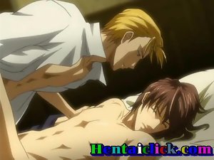 Horny unconcerned anime tampan yang mendalam kacau n dijus