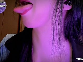 शुभ रात्रि योयो, नवीनतम भुगतान किए गए ASMR लाभ, लार टपकने तक चाटें
