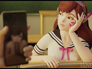 Davesterie, heiße 3D-Sex-Hentai-Zusammenstellung -8