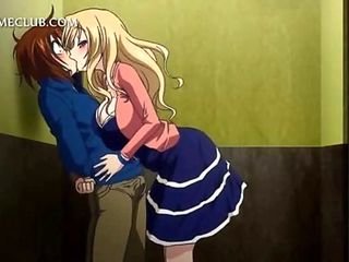 Hentai kermis gets fucked in the manner of a battle-axe in an crane in bring to