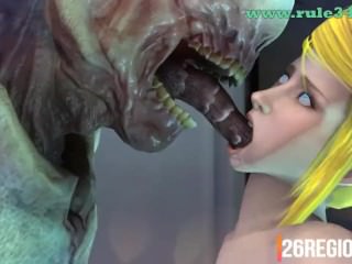 في نهاية المطاف 3D الوحش اباحي تجميع