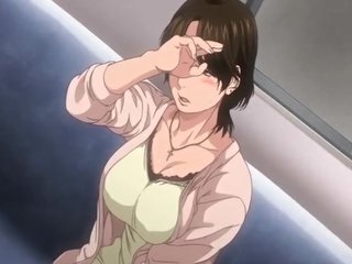 Super Japanese hentai mom hot gangbanged