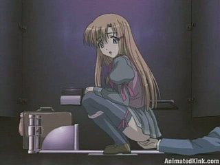 Hentai girls take bus unvarying swell up a learn of and masturbate